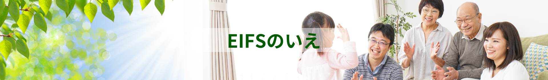 EIFSのいえの特徴